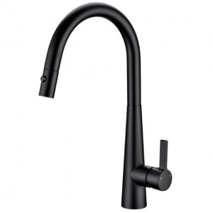 Otus Matte Black Luxa Pull-out Lead Free Sink Mixer